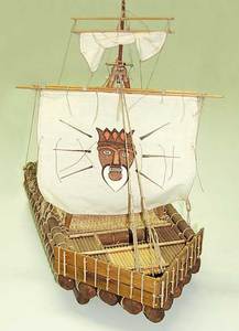 Kon Tiki wooden kit