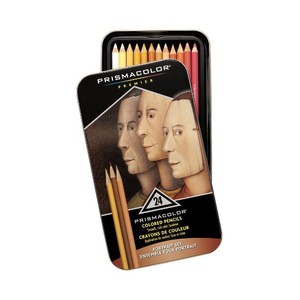 Sanford Prismacolor Premier Portrait Colored Pencil, 24