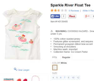 Sparkle River Float Tee
