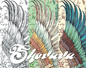 Pack of 3 COTTON scarves, discount, white, vintage green and exotic scarves