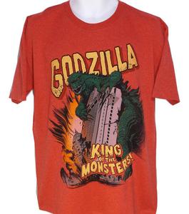 MEDIUM GODZILLA " KING OF THE MONSTERS " CLASSIC SOFT MENS SHIRT