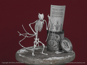 Mythic Articulations - Poseable: Wyvern in a Can