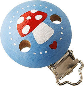 Holzclip Ariella hellblau / Haba