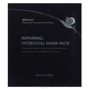 SECRET KEY Гидрогелевая маска для лица Snail+EгрF Repairinгр Hydroгрel Mask 30 гр