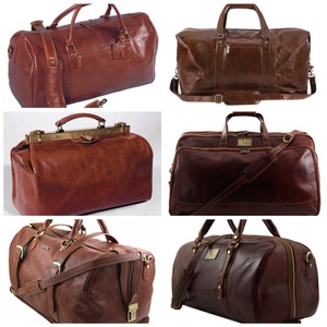 Дорожная кожаная сумка. Варианты 1