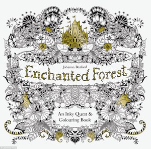Джоанна Басфорд (Johanna Basford) "ENCHANTED FOREST"