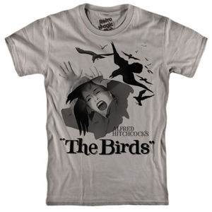 ALFRED HITCHCOCK t-shirt The birds 1963 Horror movie