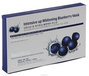 LS Cosmetic Маска для лица с экстрактом голубики, 25 г
