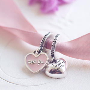 pandora travel together forever charm