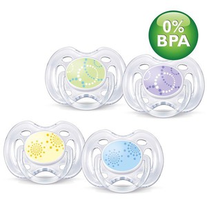 Пустышка силиконовая Philips AVENT Freeflow 0+ 2 шт.