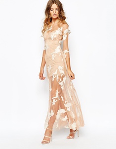 For Love and Lemons Orchid Maxi Dress