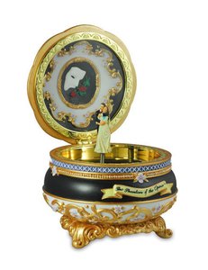 Phantom of the Opera - Phantom and Christine - Hinged Trinket Box