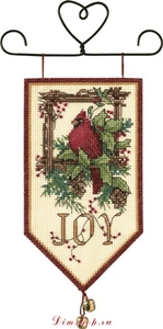 Dimensions	Cardinal Joy Mini Banner