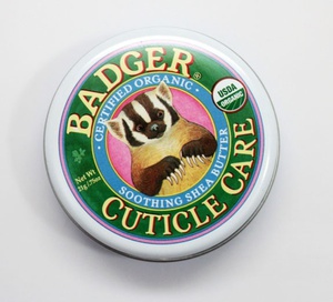 Badger cuticle care