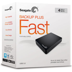 Seagate Backup Plus Fast 4TB