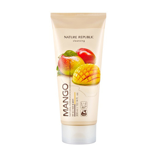 nature republic mango foam cleanser