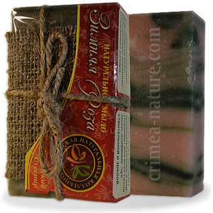 Натуральное мыло "Зимняя роза"