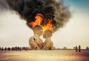 Burning man