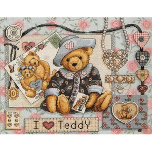 Classic Design "I love Teddy"