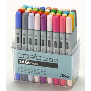 Маркеры Copic Ciao 36 цветов set C