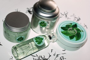 Серию "Зелёный чай" от The Body Shop