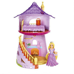 Disney Princess Игровой набор с мини-куклой "Башня Рапунцель"