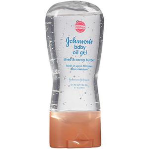 Johnson's Gel With Cocoa Butter, Baby Oil