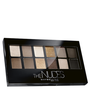 Палетка теней для век Maybelline the nudes