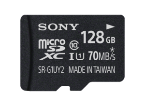 MicroSD от Sony на 128GB