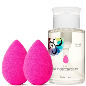 2 спонжа Beautyblender original + мыло