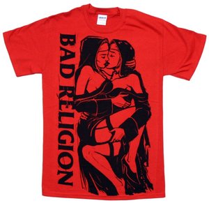 Bad Religion - Naughty Nuns Mens S/S T-Shirt in Red