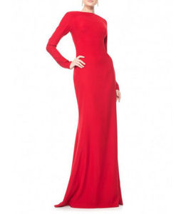 scarlet long dress