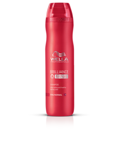 Шампунь Wella Brilliance для окрашенных нормальных и тонких волос