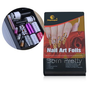 Фольга для ногтей набор / Nail Art Foil Set