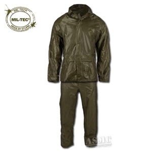 rain suit olive