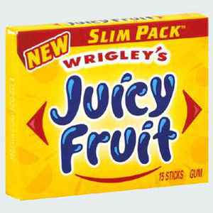 wrigley's juicy fruit