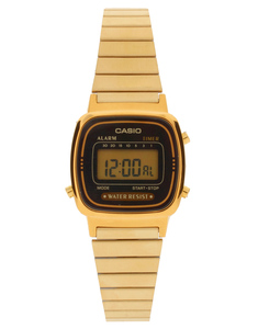 золотистые часики Casio, как в 90ые