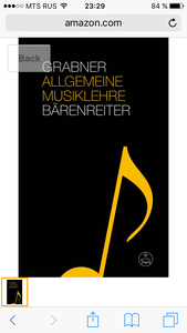 H. Grabner. Allgemeine Musiklehre