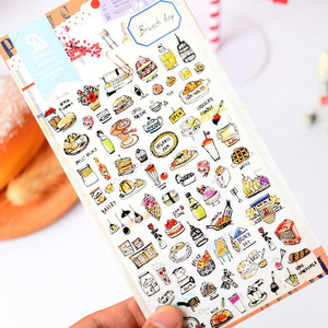 Brunch stickers