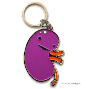 Kidney Keychain