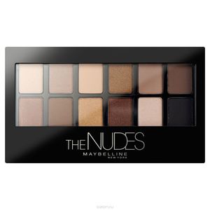 Палетка теней Maybelline The Nudes