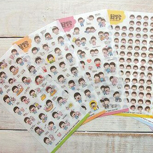 Cute Children series sticker set