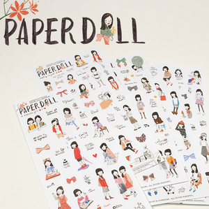 Sweet Girl planner stickers