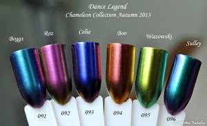 Лак Dance legend хамелеон #91, 92, 94, 95, 96