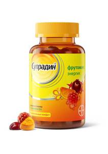 Витамины в форме мармеладных медведей