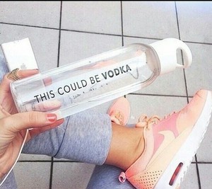 Бутылка для воды "This could be vodka"