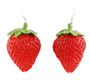 серьги-клубники