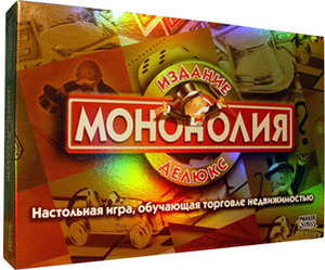 Игра "Монополия" Делюкс, карта Москвы