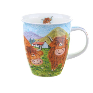 Dunoon Highland Animals Cow Mug