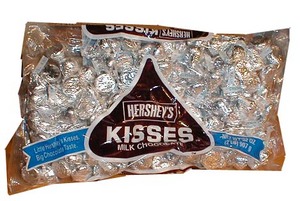 Hershey`s kisses